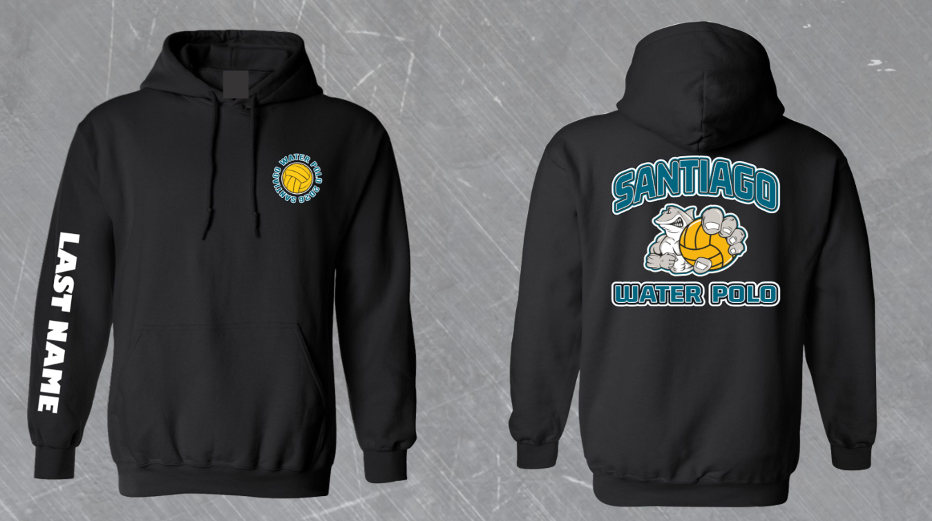 2026 - Pullover Hoodie - Black - Sweatshirt Customizable