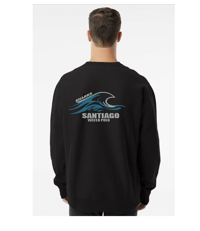 2025 - Crewneck Sweatshirt - Black - Essential Fleece