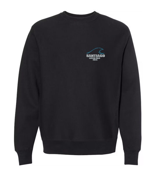 2025 - Crewneck Sweatshirt - Black - Essential Fleece