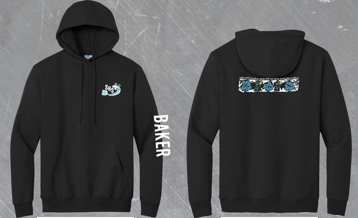 2026-27 - Pullover Hoodie - Black - Sweatshirt Customizable